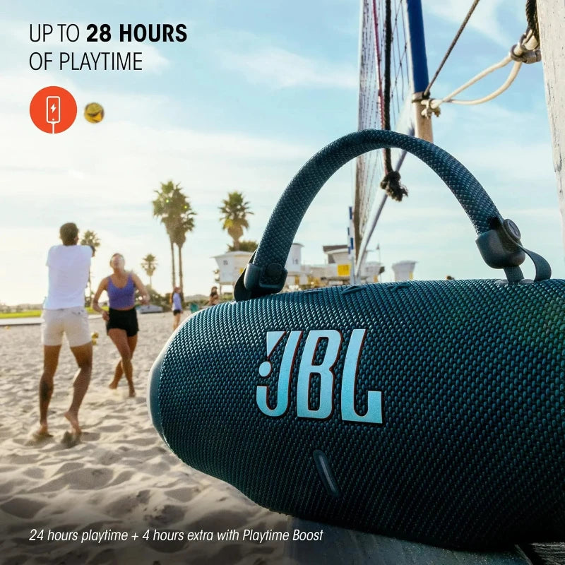 JBL Charge 6 Portable Waterproof Drop Proof Bluetooth Speaker Deep Bass Outdoor Camping Travel Speaker Removable Carrying Strap